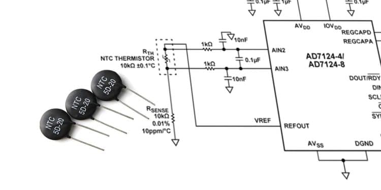 Thermistor-Based Temperature Sensing System Explained